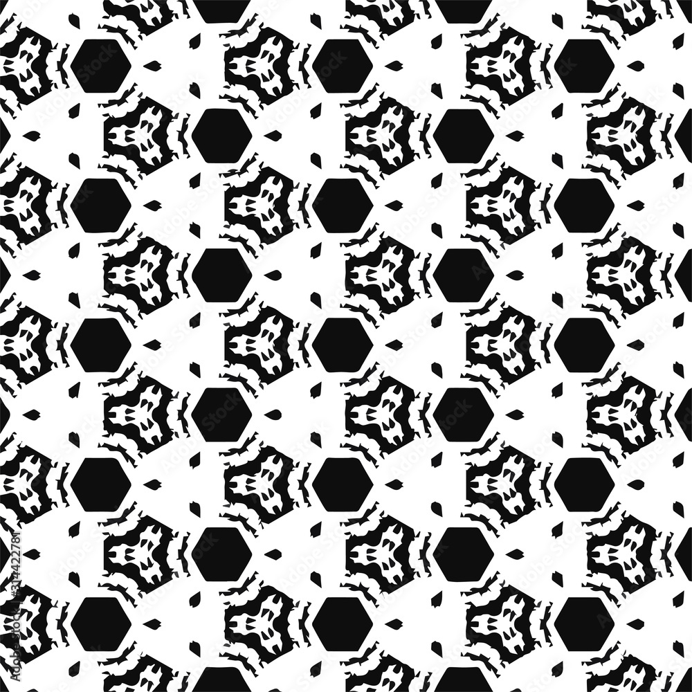 Fototapeta premium Abstract geometric pattern in ornamental style. Seamless desing texture.