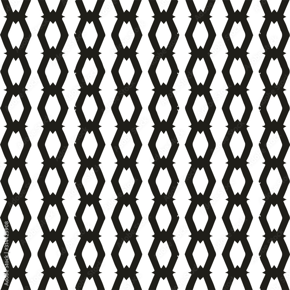 Fototapeta premium Abstract geometric pattern in ornamental style. Seamless desing texture.