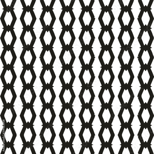 Abstract geometric pattern in ornamental style. Seamless desing texture.