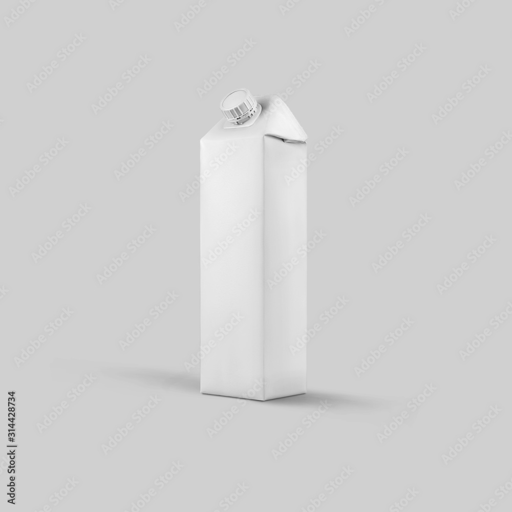 Mockup of paper clean pack with plastic lid for juice. Mockup of paper clean pack with plastic lid for juice.