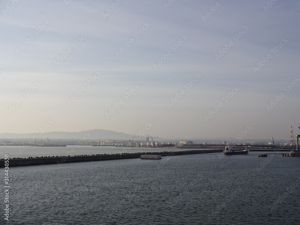 Ocean View in Hachinohe, Japan Ocean View in Hachinohe, Japan