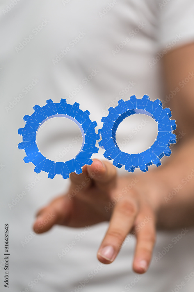 gear Technology setting concept background. gear Technology setting concept background.