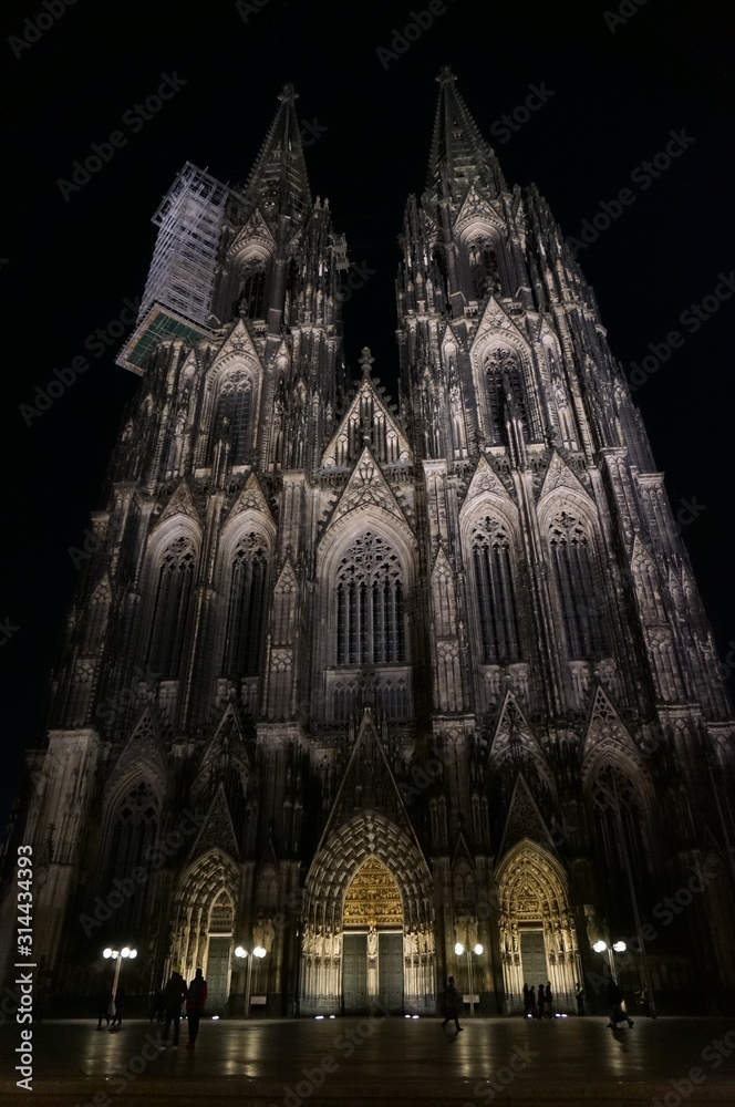 the Cologne cathedral in germany