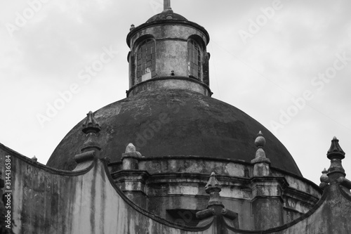 The streets of downtown Queretaro photo