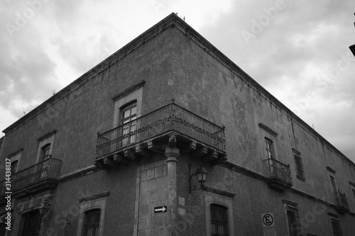 The streets of downtown Queretaro photo