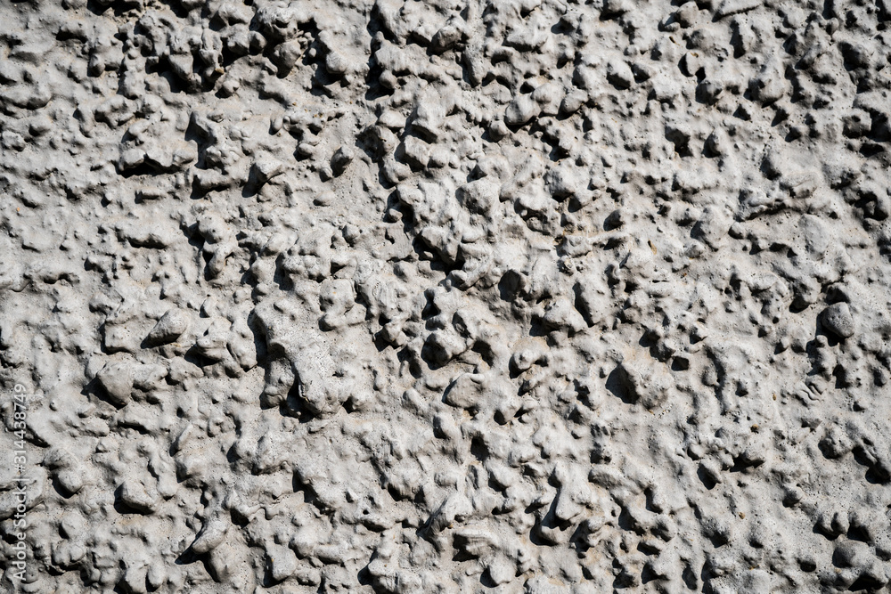 Texture photo of white rough concrete plaster Texture photo of white rough concrete plaster