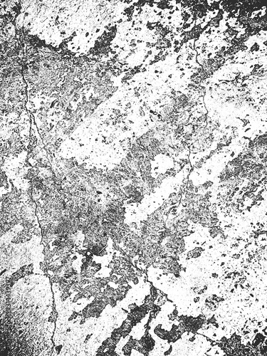 Distress grunge vector textures of fabric. Black and white background. EPS 8 illustration