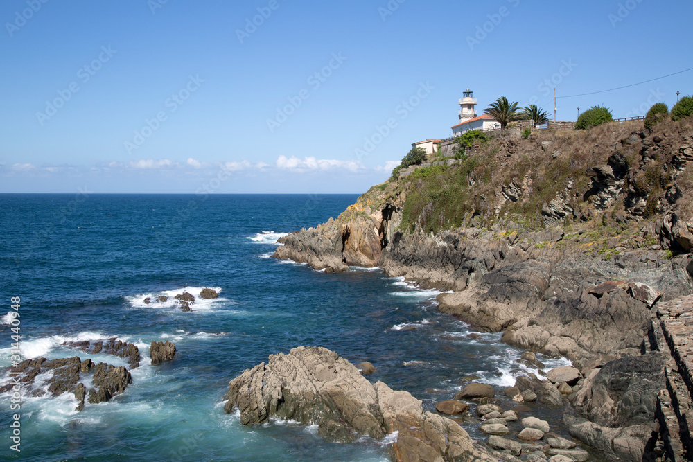 Lighthouse at Cudillero; Asturias Lighthouse at Cudillero; Asturias