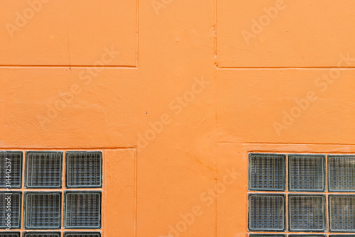 Orange street wall texture