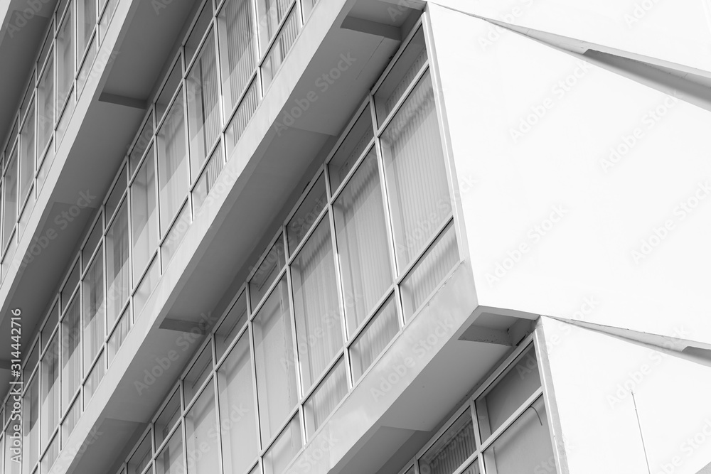 Fototapeta premium Modern building texture with window