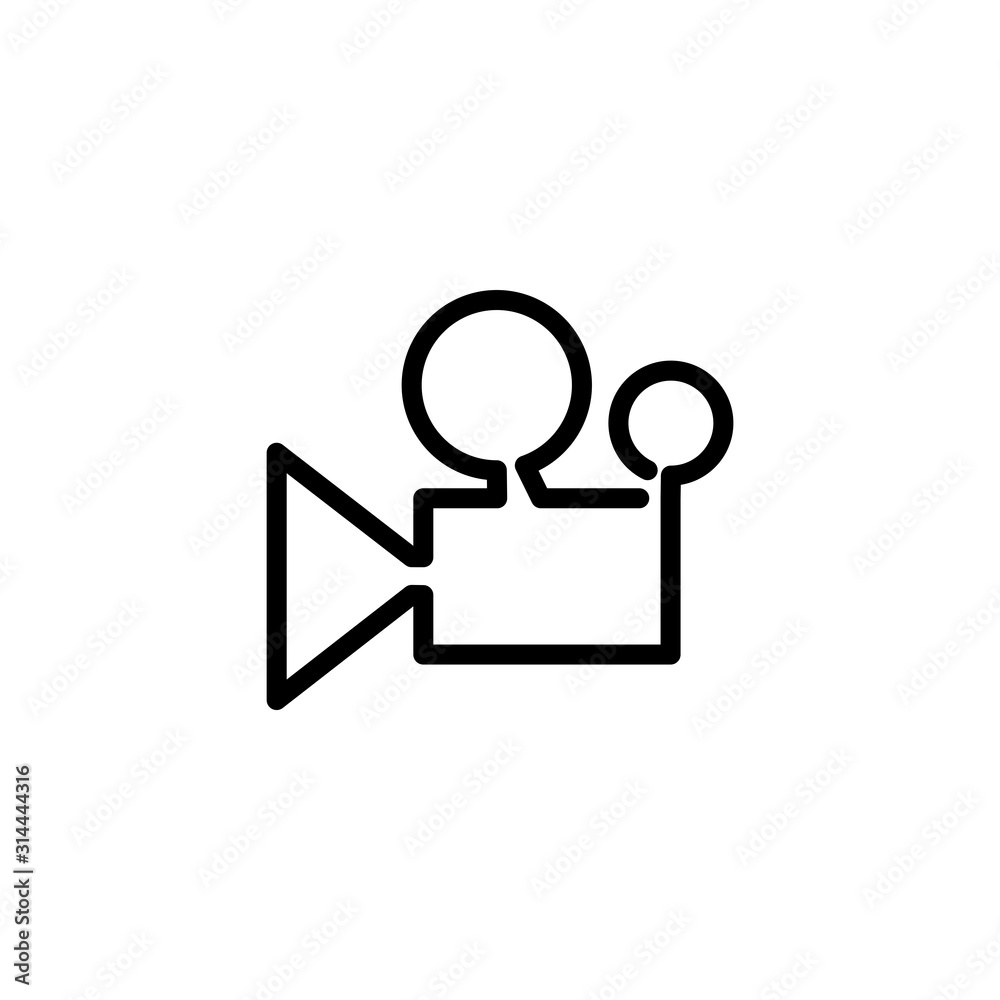 Projector movie icon Projector movie icon
