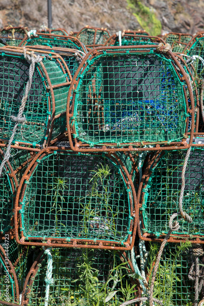 Crab Catching Nets, Viavelez; Asturias