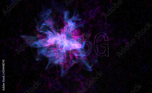 abstract fractal background