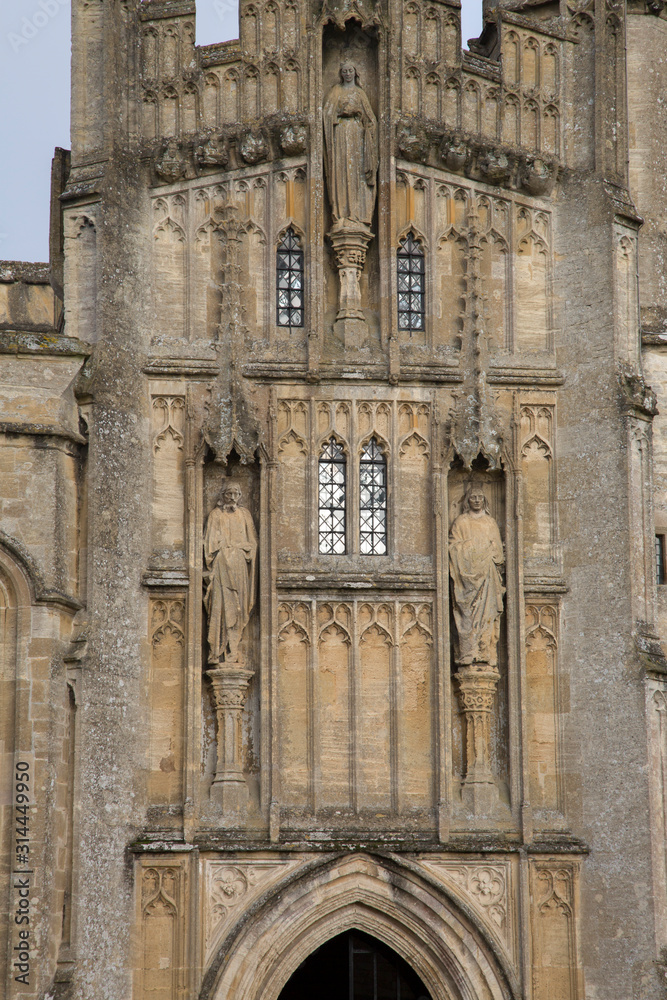 Parish Curch in Burford, Oxfordshire, England