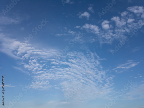 Fototapeta Naklejka Na Ścianę i Meble -   blue sky with clouds