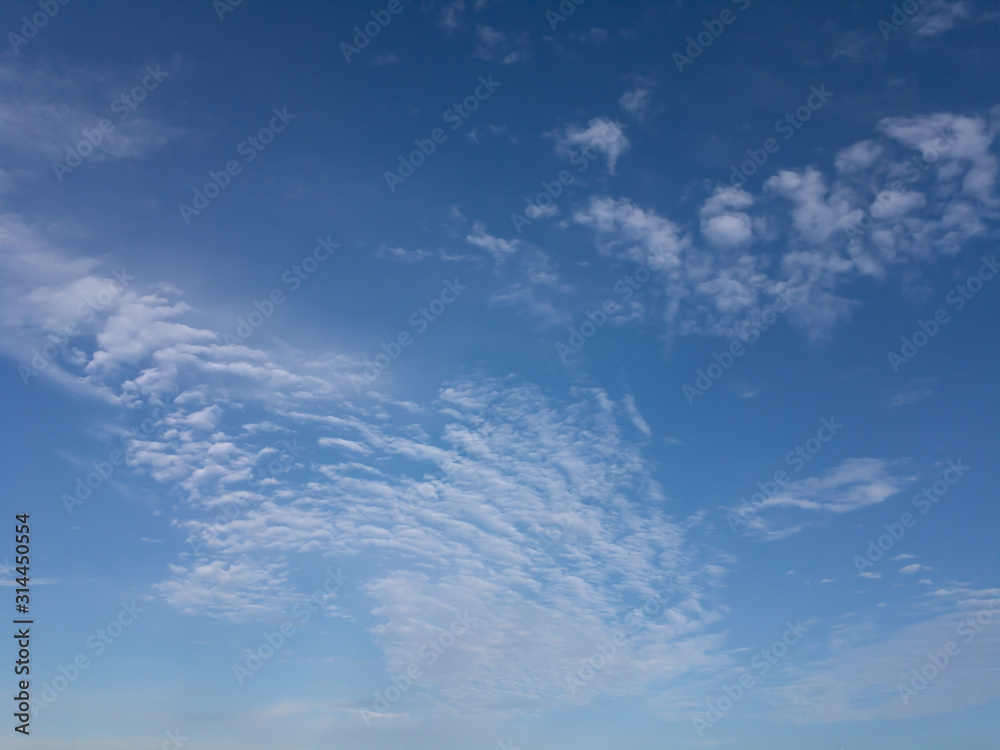  blue sky with clouds