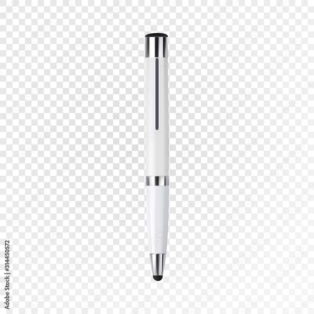 Realistic tactical usb pen isolated on transparent background. Vector eps10 Realistic tactical usb pen isolated on transparent background. Vector eps10