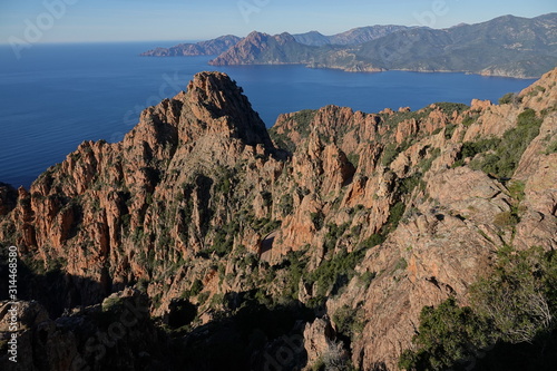 Photos Le chemin des muletiers, Piana en Corse