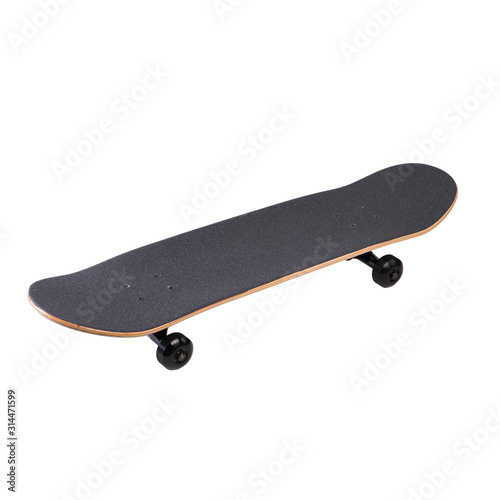 modern colorful skateboard - pennyboard isolated on white