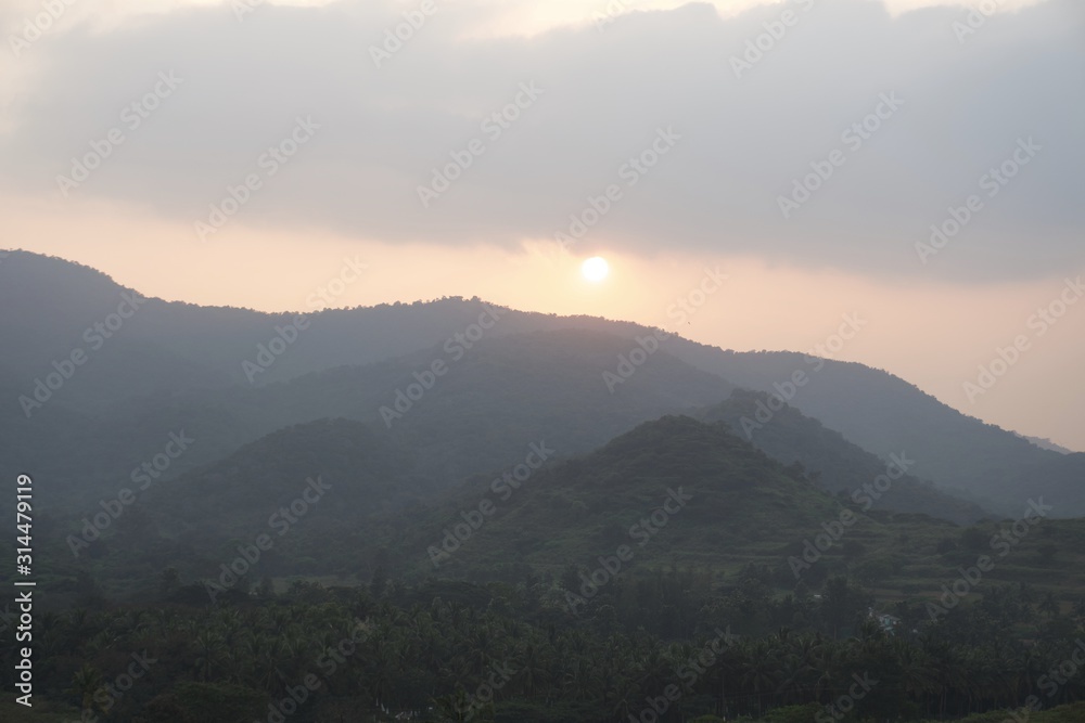 Fototapeta premium Zachód słońca