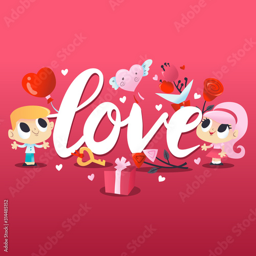 Super Cute Valentine's Day Couple Love