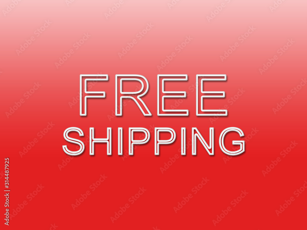 Fototapeta premium Free shipping