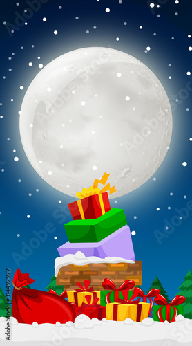 Background templates with christmas theme