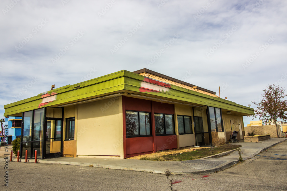 Failed Commercial Building In Disrepair