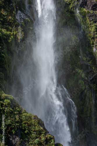 Millford Sound. Fjordland. New Zealand. Mountains 