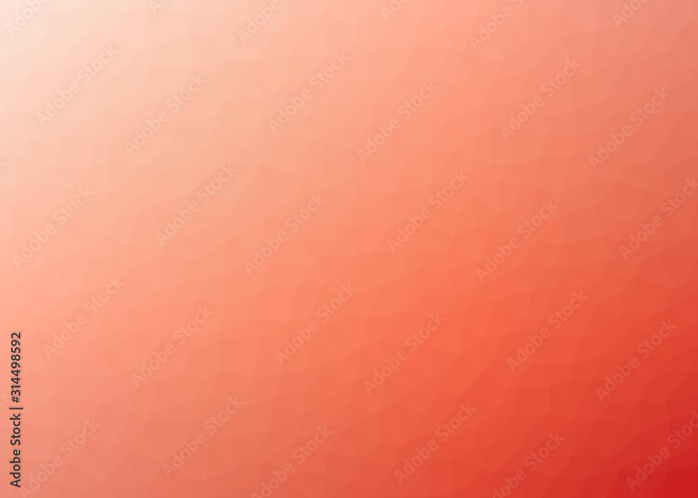 Fototapeta premium Abstract Trianglify gradient Generative Art background illustration