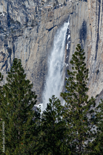 Yosemite Falls in Yosemite Valley