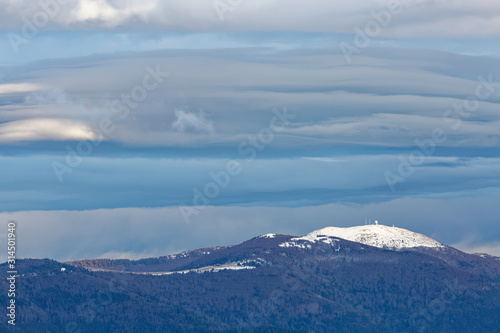 nuages sur le grand ballon