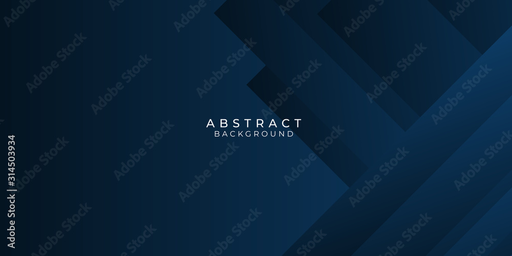Naklejka premium Modern Simple Dark Blue Black Abstract Background Presentation Design for Corporate Business and Institution.