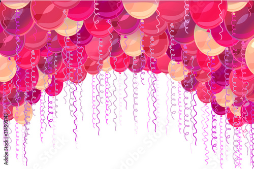 vector cartoon border background