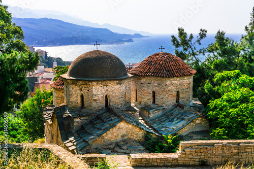 Old Byzantine church  Ai Giannakis at Vathi village, Samos island