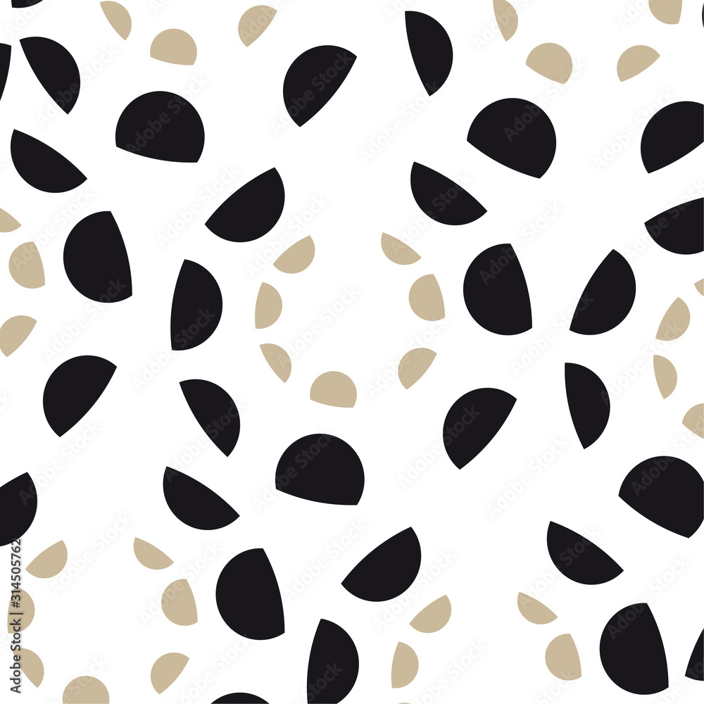 Black and beige abstract pattern, background Black and beige abstract pattern, background