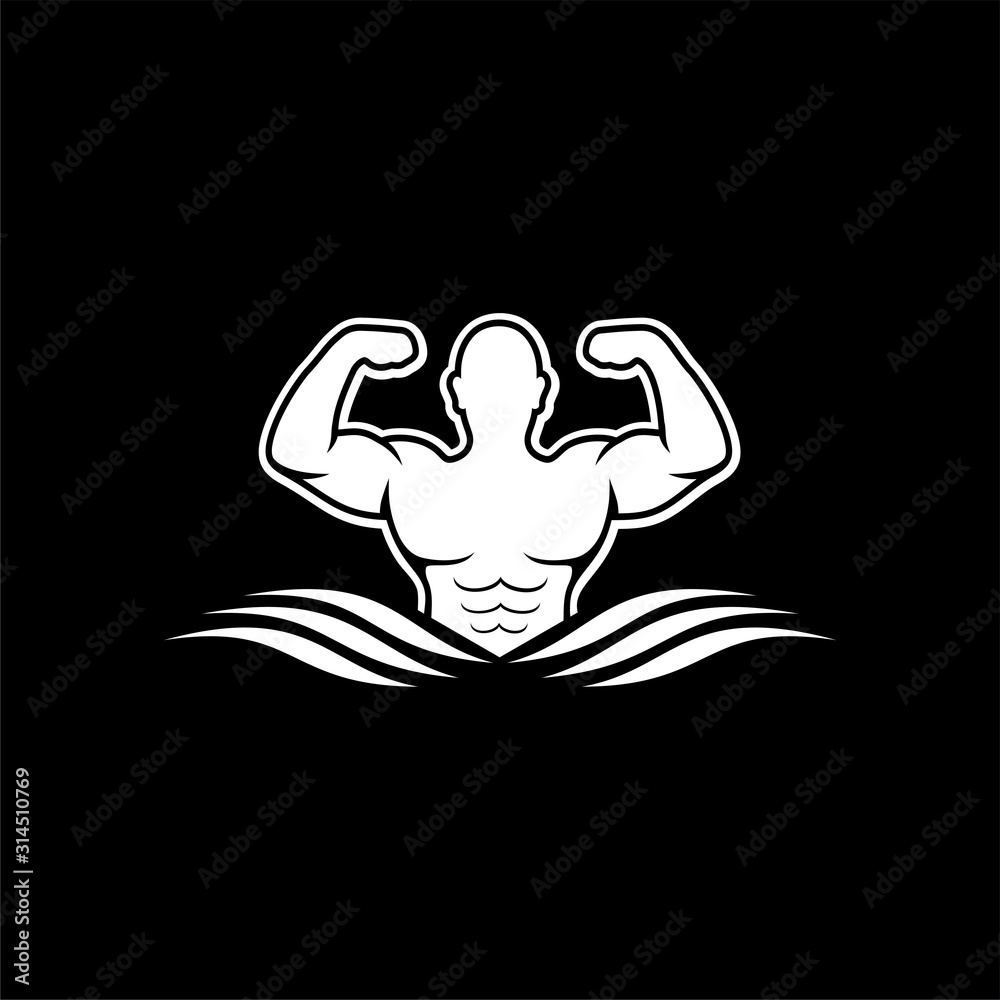 Fitness logo vector design template Fitness logo vector design template