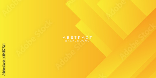 Fresh Orange Yellow Circle Line Abstract Background Presentation Vector Illustration