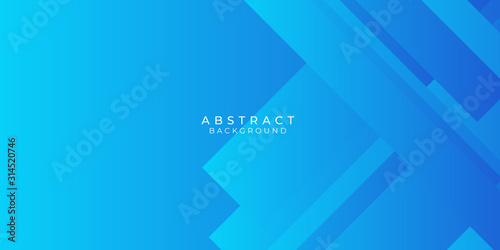 Blue White Gradient Line Wave Abstract Background