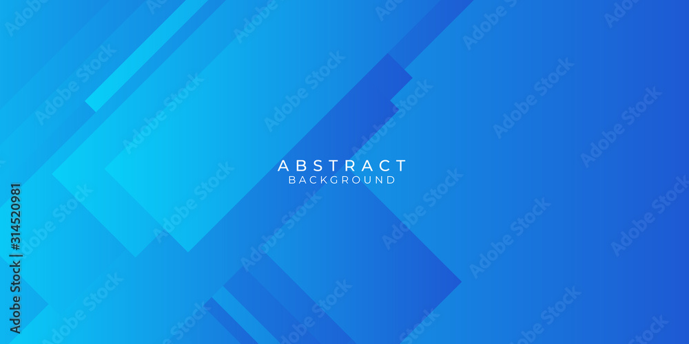Blue White Gradient Line Wave Abstract Background