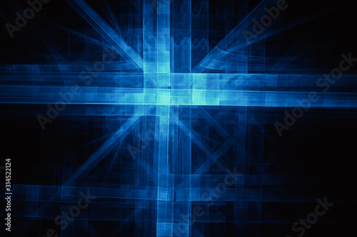 Abstrakt Pixel Kreuz Hintergrund