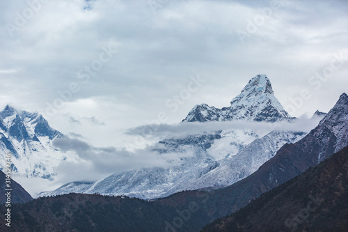 Ama Dablam mount. Nepal, Sagarmatha National Park