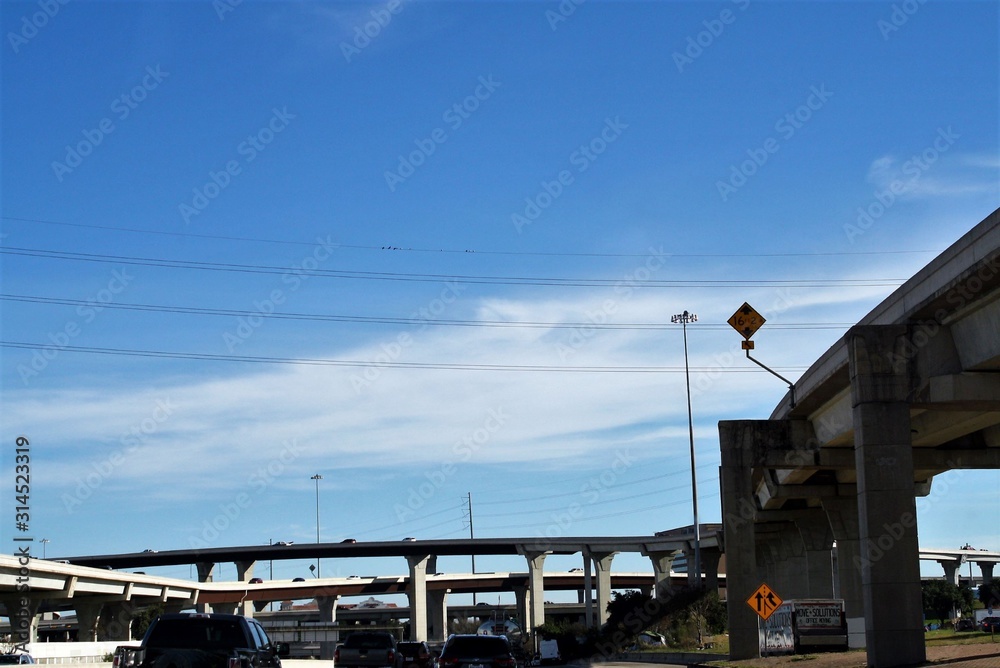 Naklejka premium bridges and highways