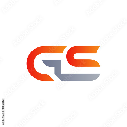 Free Download Initial GS Letter Linked Logo. GS letter Type Logo Design vector Template. Abstract Letter GS logo Design - GFXLoad
