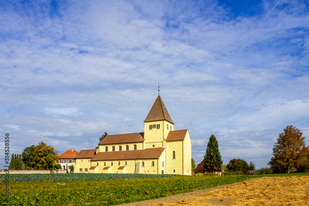 Sankt Georg Kirche, Insel Reichenau, Bodensee, Deutschland 