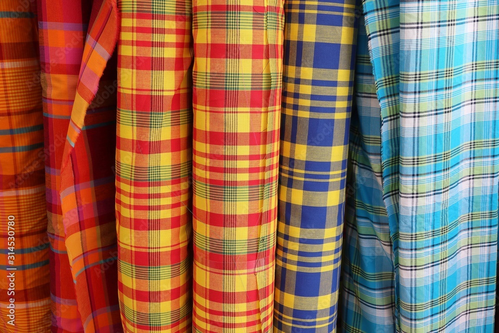 Creole madras textile Creole madras textile