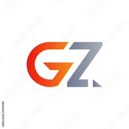 Free Download Initial GZ Letter Linked Logo. GZ letter Type Logo Design vector Template. Abstract Letter GZ logo Design - GFXLoad