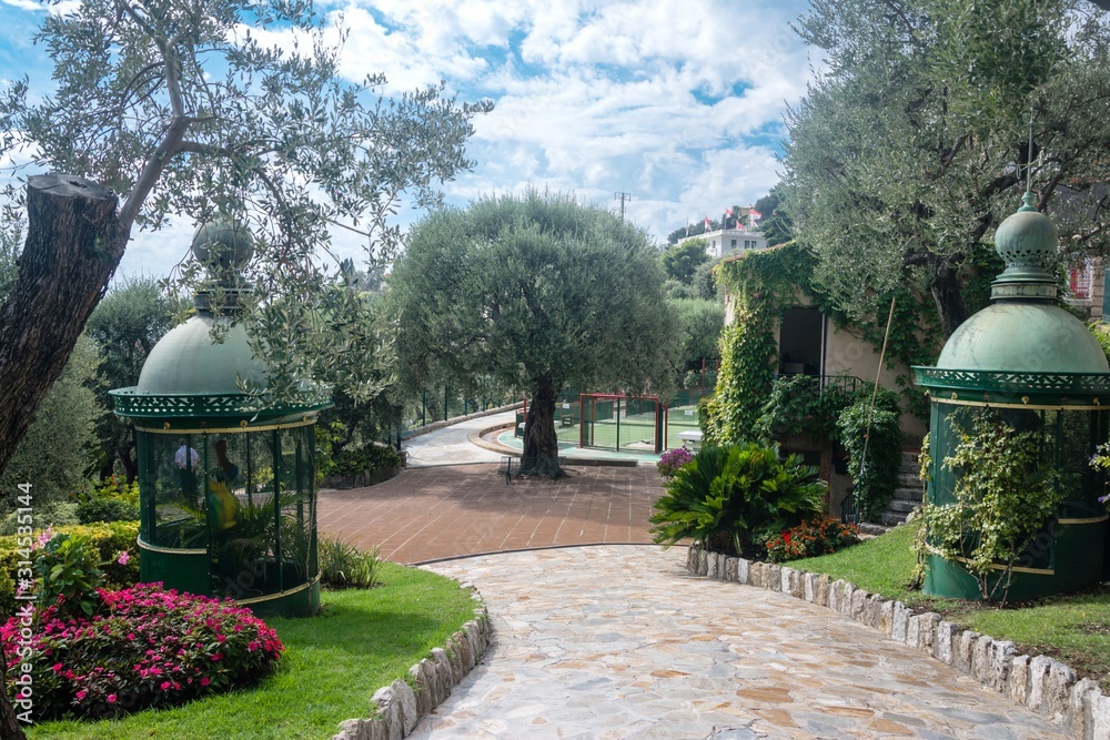park miejski w monaco