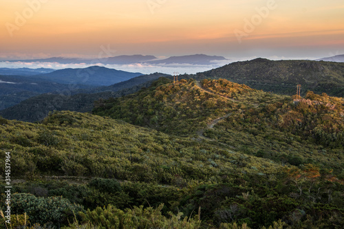 Cerro de la Muerte at Dawn