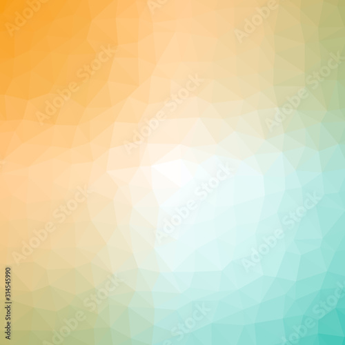 Abstract Trianglify gradient Generative Art background illustration